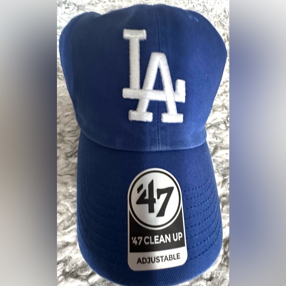 ‼️RARE‼️🎸’47🎸🔥NWT🔥Los Angeles Dodgers Baseball Cap - Picture 6 of 14